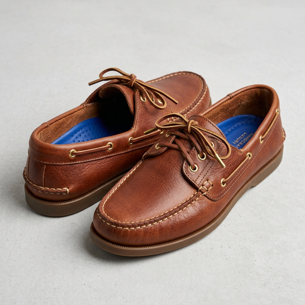Mocasín Náutico Sheraton Coñac Ref. 3000